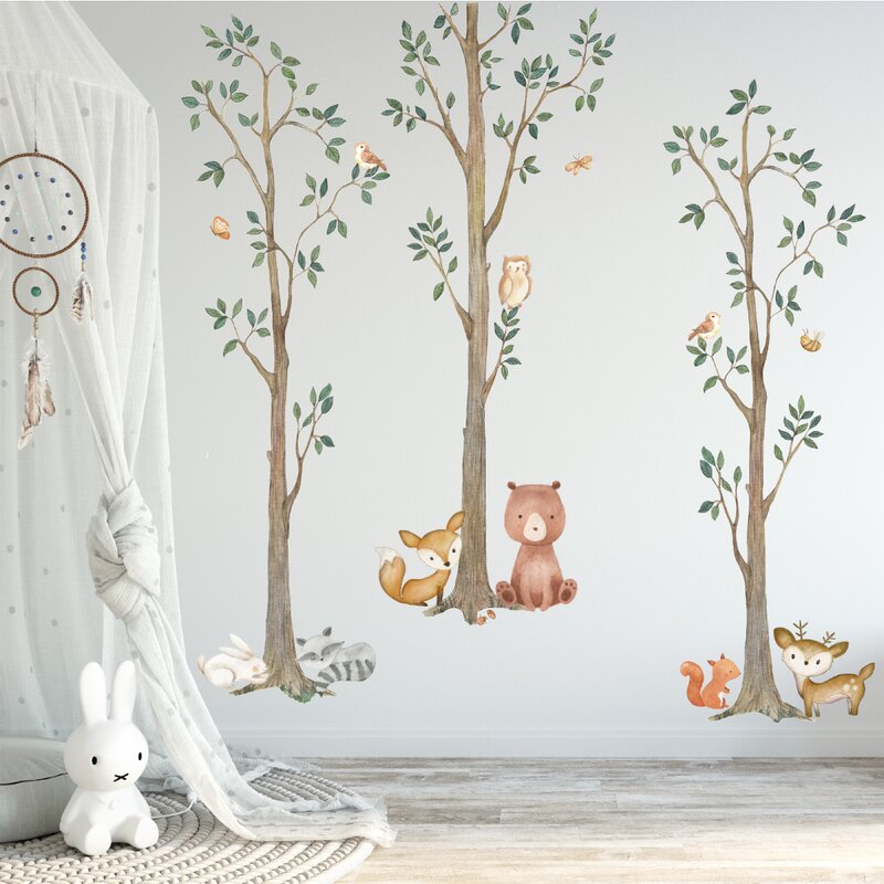 Ursery selling Wall Decal - Wall Decals Nursery. Tree Decal. Wall Decal tree. Tree and owls decals. Tree and owl decal - baby tree decal